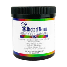 Load image into Gallery viewer, Relax 5:1 ratio Gummies.  CBD and Delta 9